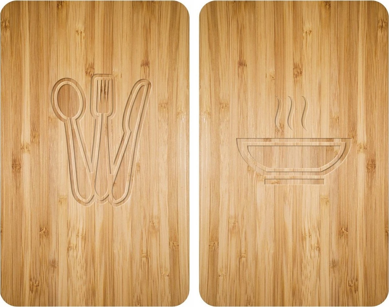 Wenko LUNCH skleněné ochranné desky na sporák – 2 kusy, WENKO
