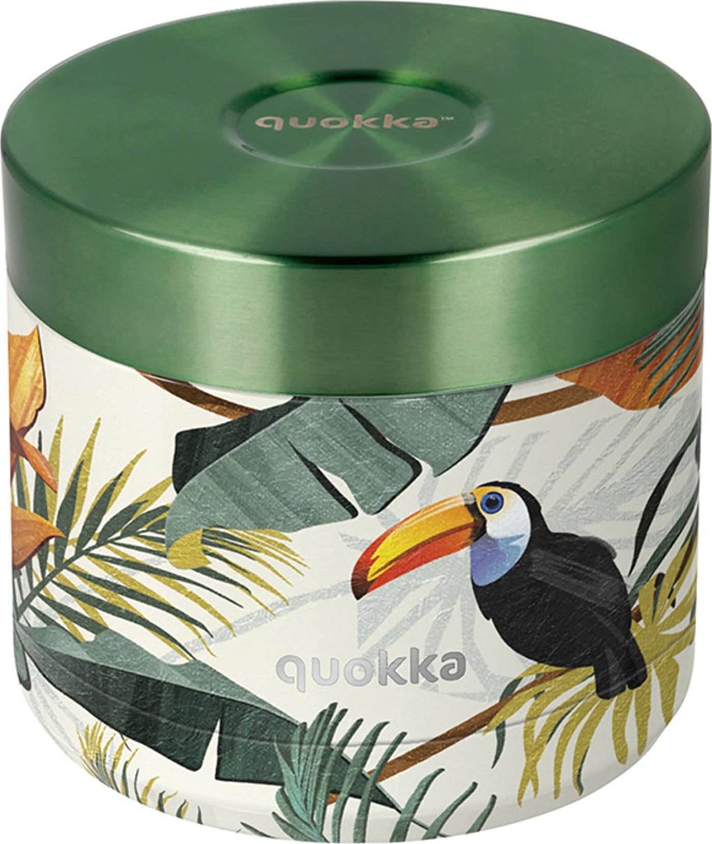 Quokka Quokka Whim Food Jar - Termoska na oběd / Obědová termoska 600 ml (Tropická)