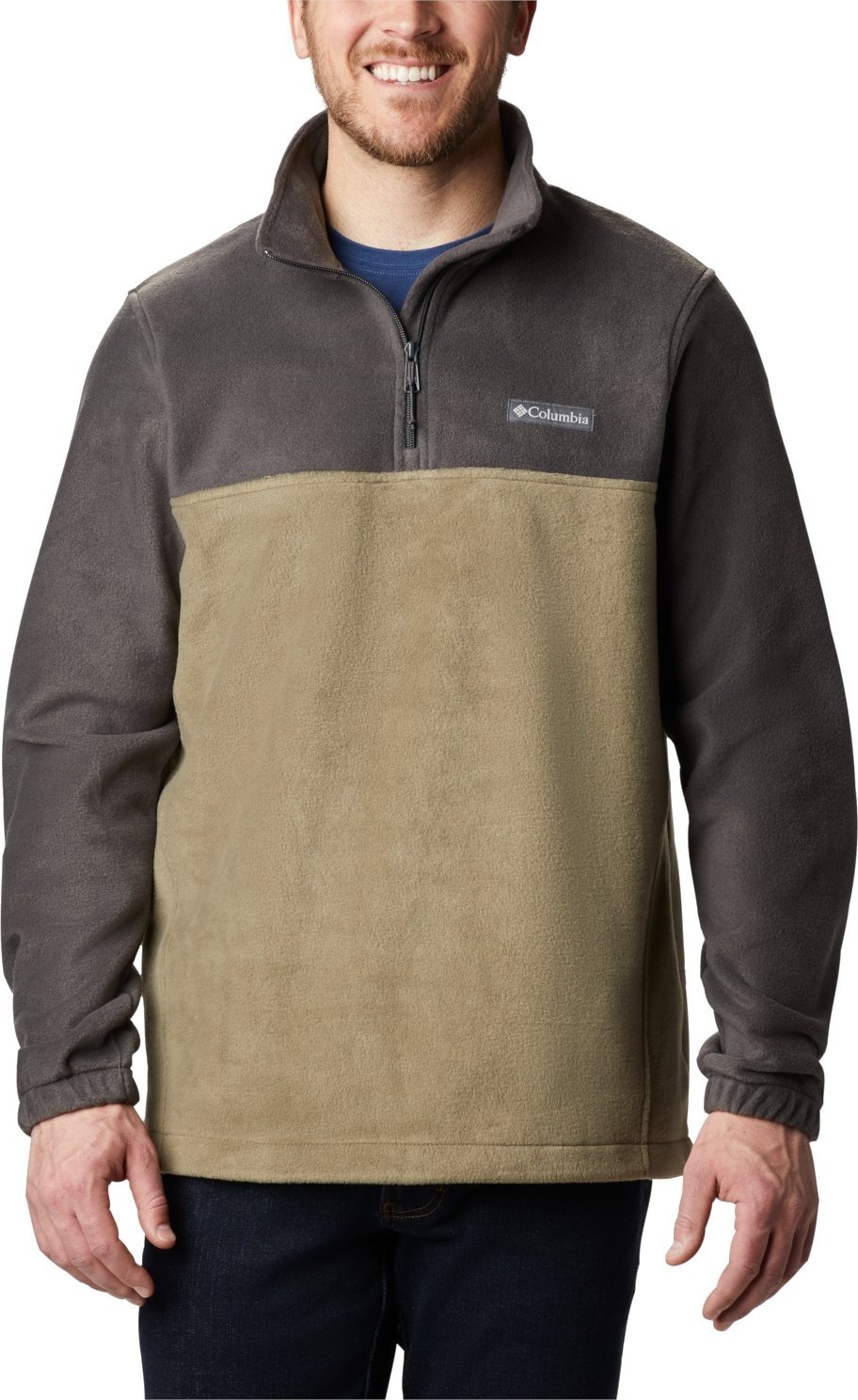 Columbia Columbia Steens Mountain Half Zip Fleece 1620191018 šedá M