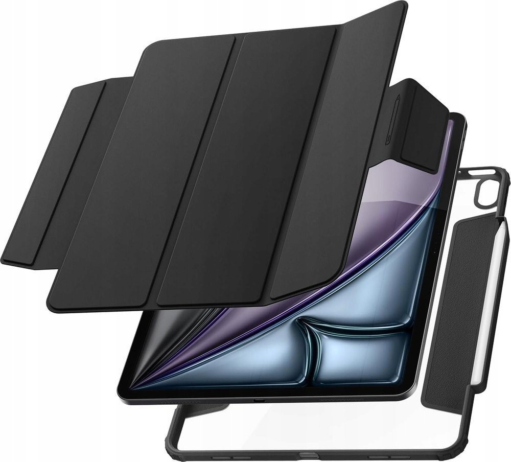 Spigen Pouzdro na tablet Air Skin Pro, černé - iPad Air 13 2024
