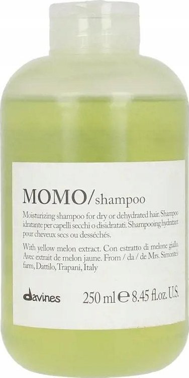 Alkotest DAVINES_Essential Haircare MOMO Shampoo hydratační šampon pro suché a dehydratované vlasy 250ml