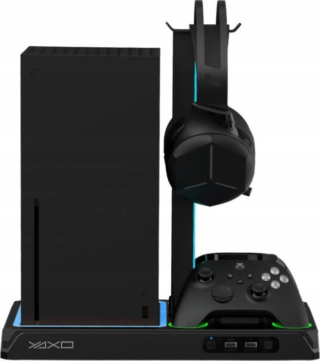 Yaxo YAXO XENO FROST Chladicí a nabíjecí stojan pro XBOX Series X/S jedné velikosti