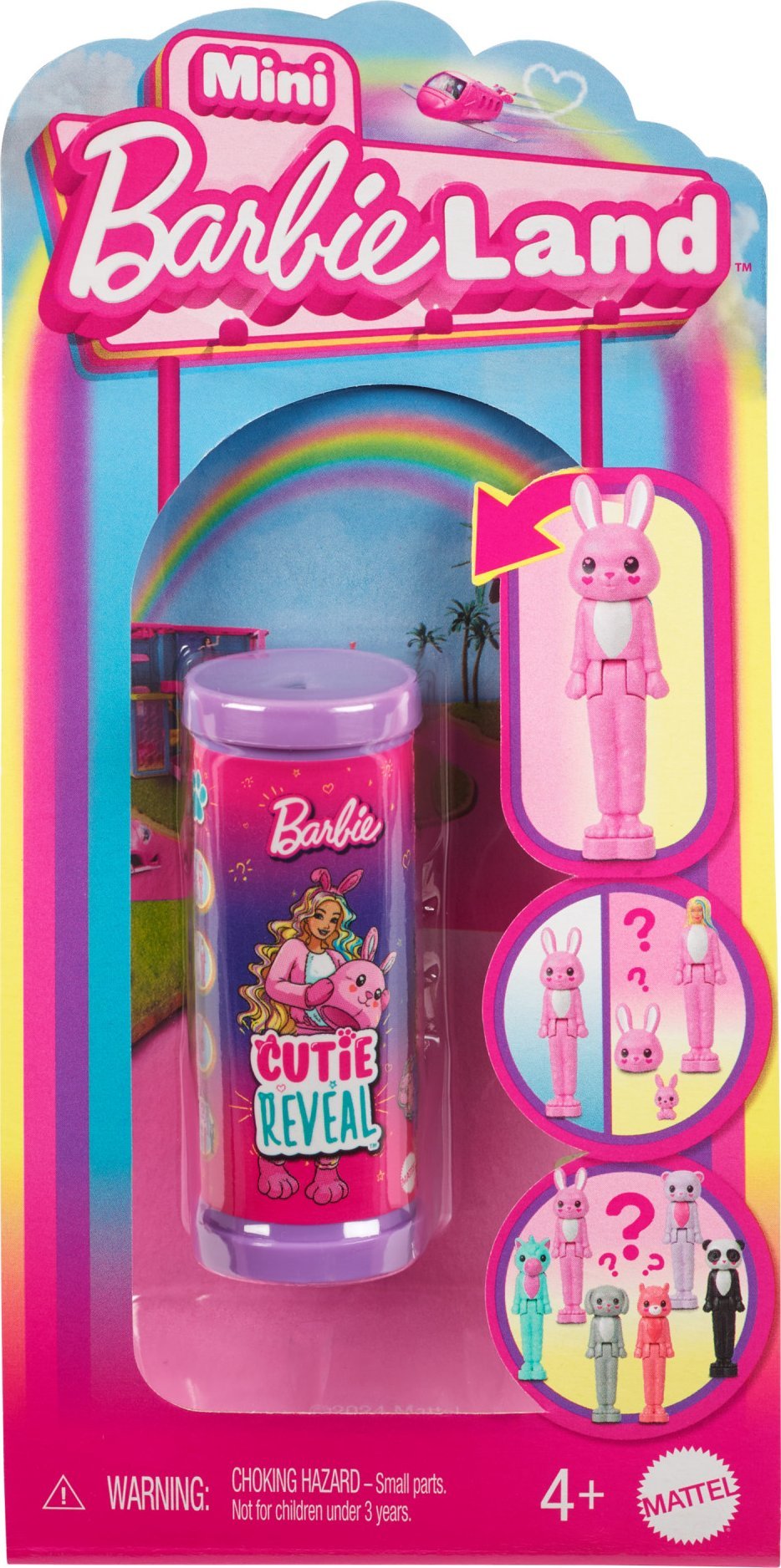Mattel Panenka Barbie Cutie Reveal Mini Barbieland