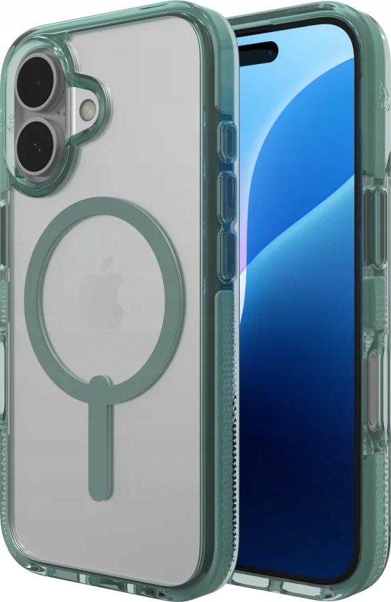 ZAGG kryt Santa Cruz Snap Apple iPhone 16 Plus - Zelený