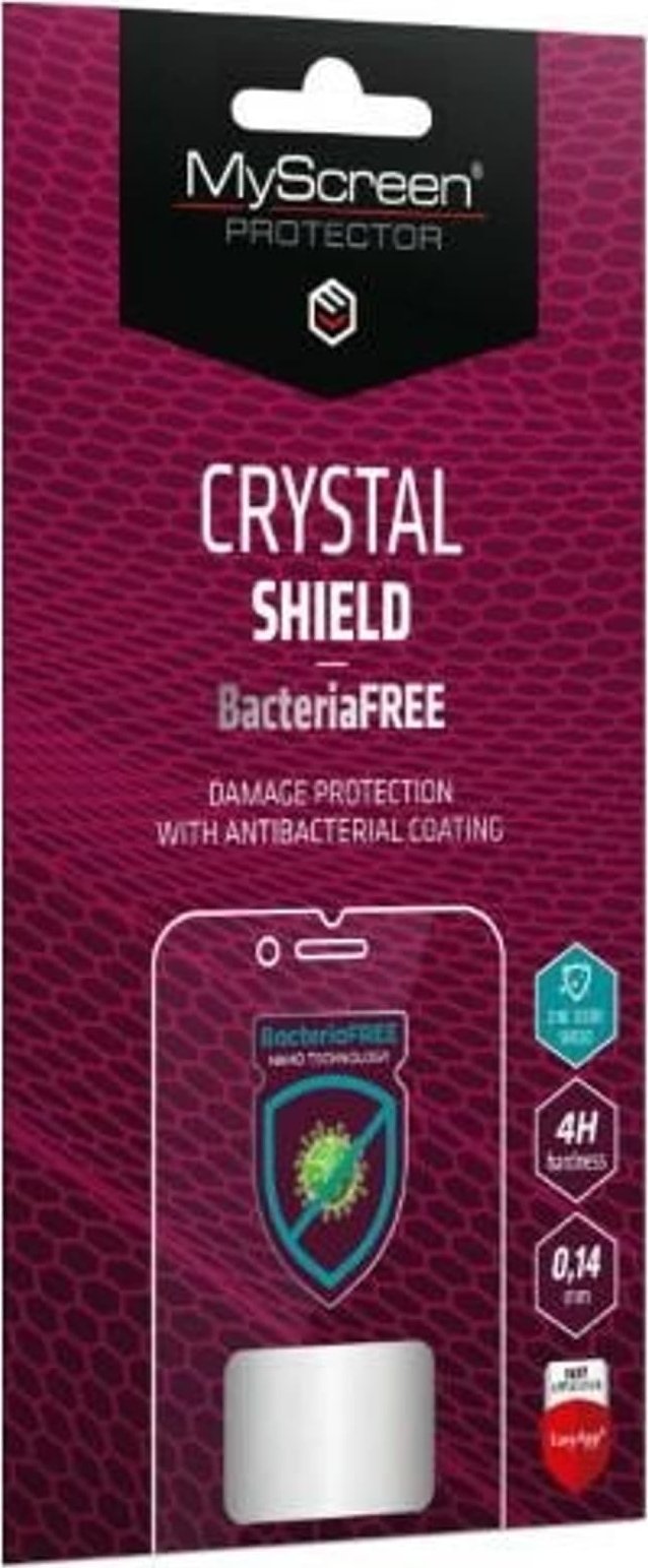MyScreen Protector Ochranná fólie MyScreen pro Samsung Galaxy Xcover 4/4S - antibakteriální fólie MyScreen CRYSTAL SHIELD BacteriaFREE