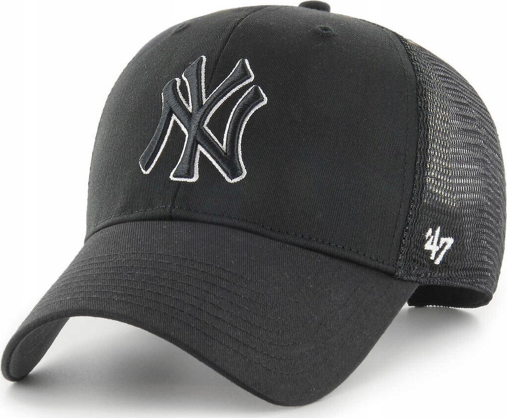 47 Brand Kšiltovka MLB New York Yankees Branson MVP B-BRANS17CTP-BKAQ Černá Jedna velikost