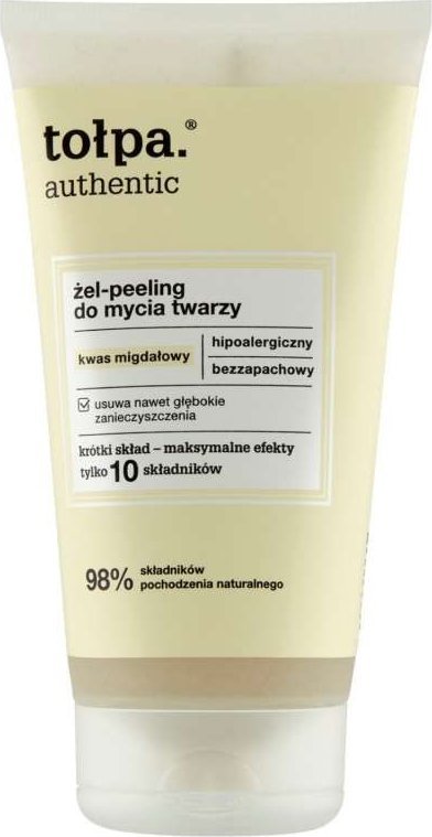 Alkotest Tołpa Autentický mycí gel na obličej s kyselinou mandlovou 150ml