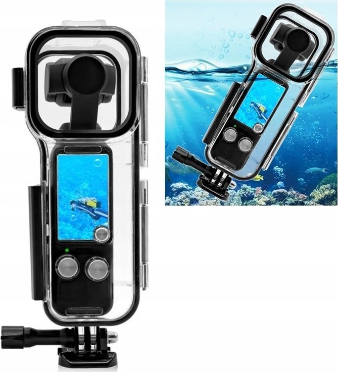 Pouzdro Puluz vodotěsné pouzdro Pod vodou vodotěsné až 45 m pro DJI Osmo Pocket 3 / Pu967t