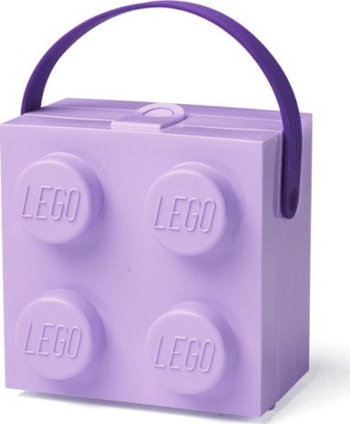 LEGO Lunchbox s rukojetí (levandule) - LEGO® Classic