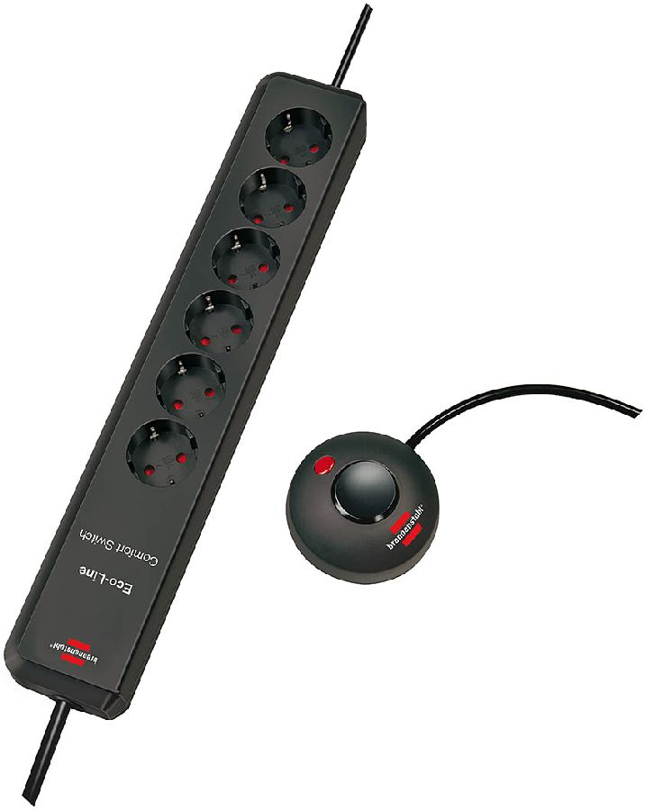 Brennenstuhl Eco-Line 6  Prepäťová ochrana