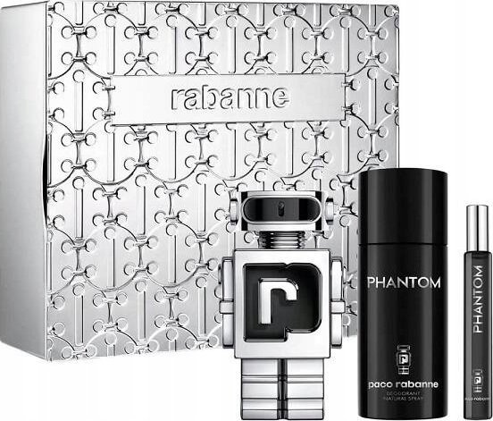 Paco Rabanne  Phantom toaletní voda 100ml. + Parfémovaná voda 10ml. + Deodorant ve spreji 150ml. SOUBOR