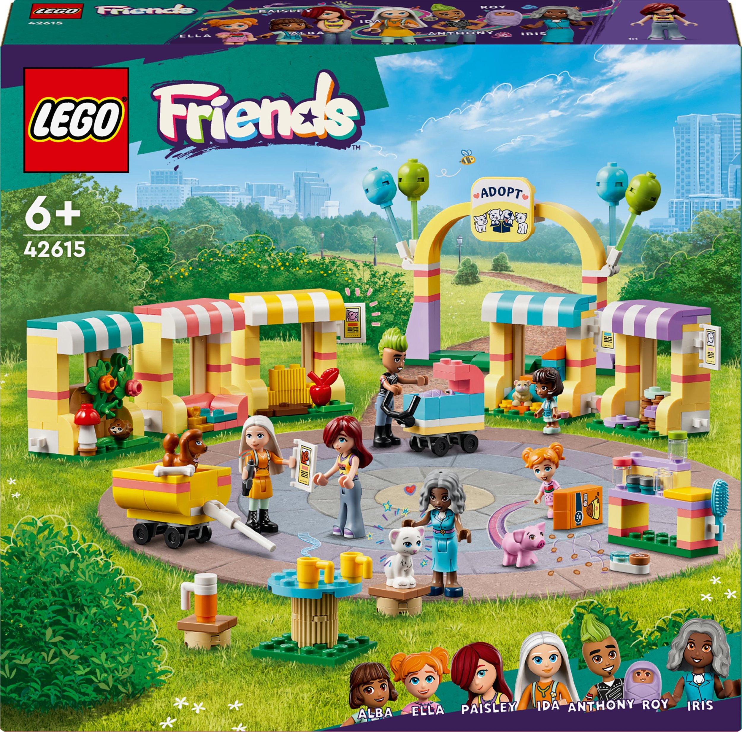 LEGO FRIENDS 42615 Den adopce domácích mazlíčků