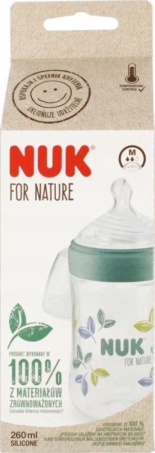 NUK NUK LÁHEV PP 260ML M PRO NATU ZIE 10742005 1/6