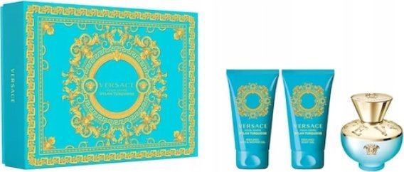 Triton Parfémová sada pro ženy Versace EDT Dylan Turquoise 3 kusy
