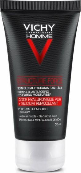 Vichy Vichy, Homme Structure Force, zpevňující krém proti vráskám, 50 ml