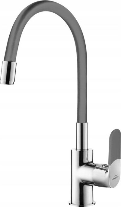 Invena Joga stojací kuchyňská baterie šedá (BZ-32-L05)