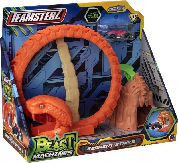 HTI PROMO Autodráha Serpent Strike Snake + 1 závodní auto Beast Machines TEAMSTERZ 1417436 p4