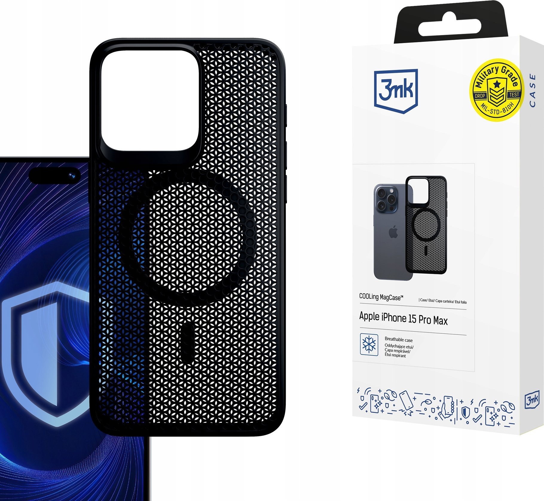 3mk COOLing MagCase pro Apple iPhone 15 Pro Max