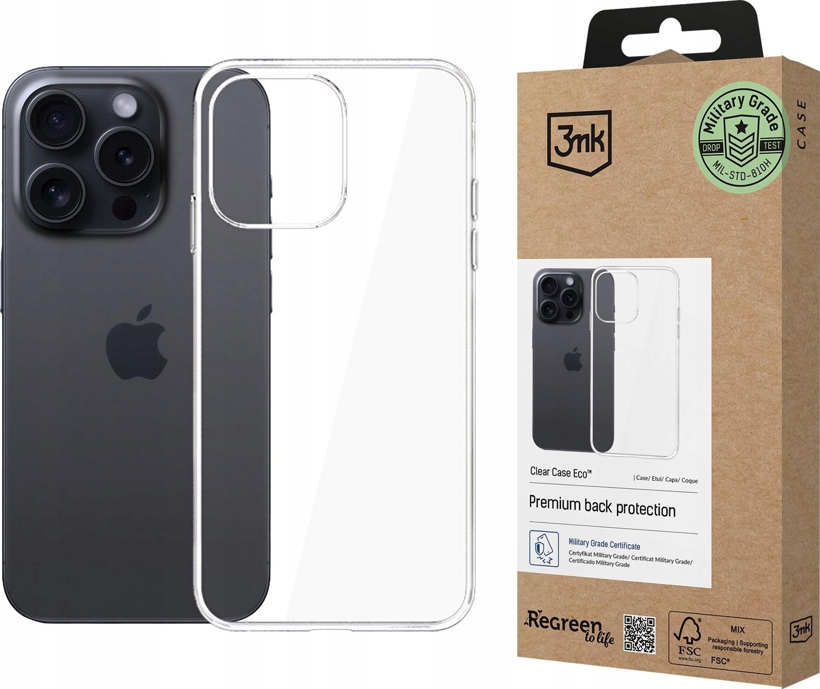 3mk Clear Case Eco pro Apple iPhone 14 Pro Max