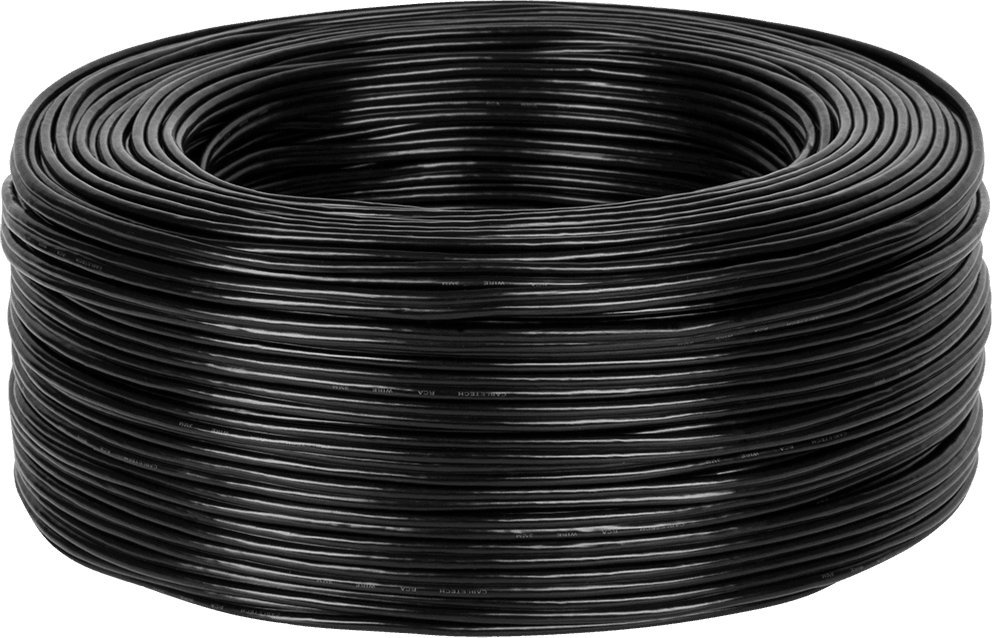 Kabel Kabel 2 x RCA-3mm černý AUDIO VIDEO CABLETECH 100m |