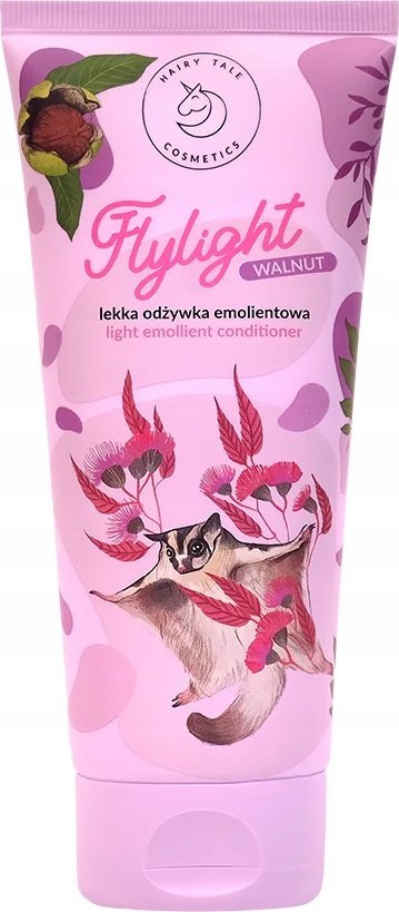 Alkotest HAIRY TALE_Flylight Walnut lehký změkčující kondicionér s příchutí vlašského ořechu 200ml