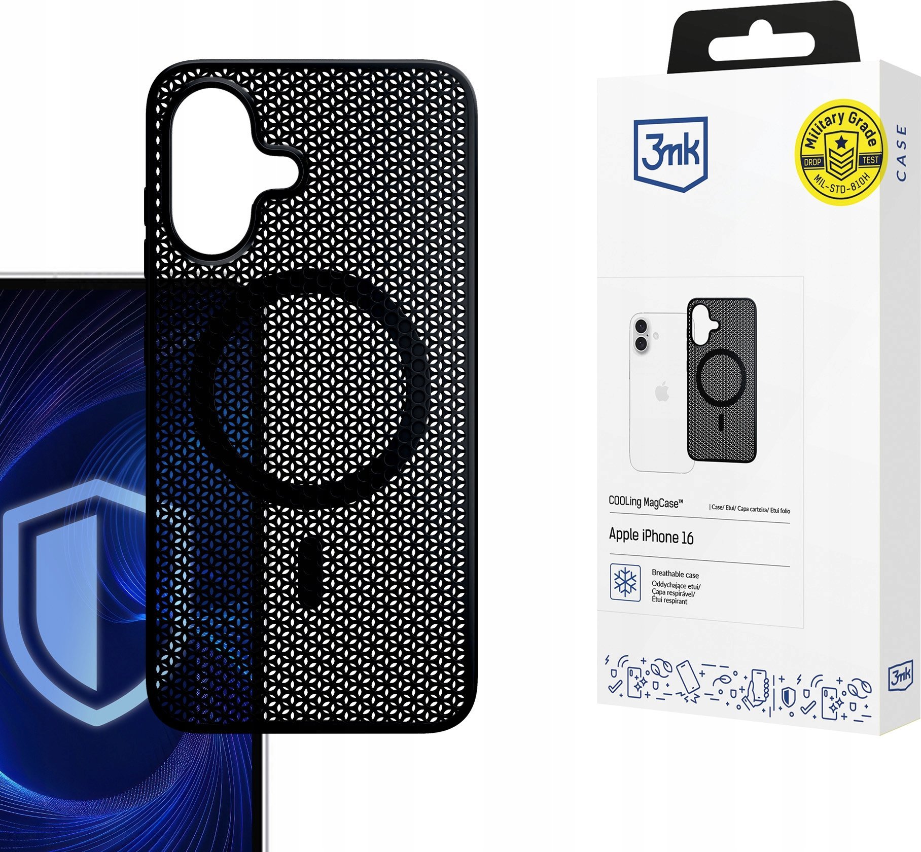 3mk COOLing MagCase pro Apple iPhone 16