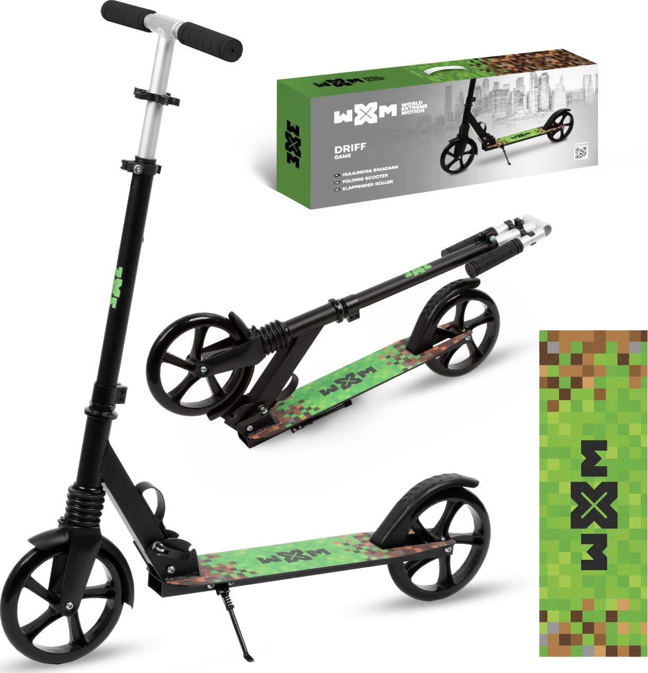 Kidwell Scooter Městská koloběžka Kidwell 200mm driftová hra