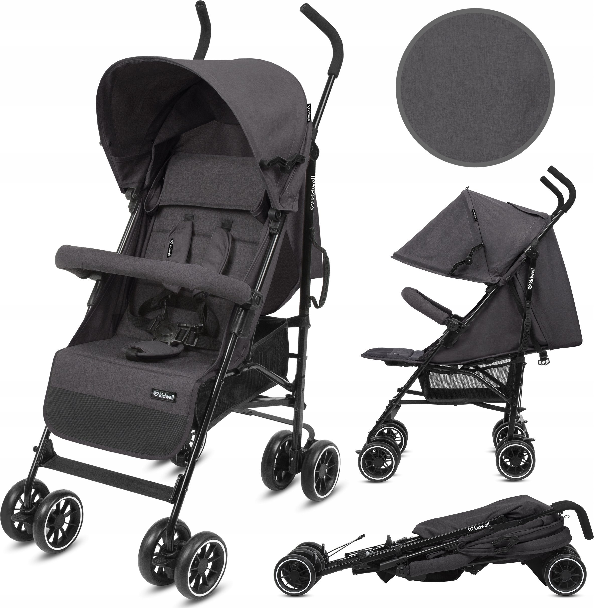 Kočárek Kidwell KOČÁREK NELLI GRAPHITE 5901130105236