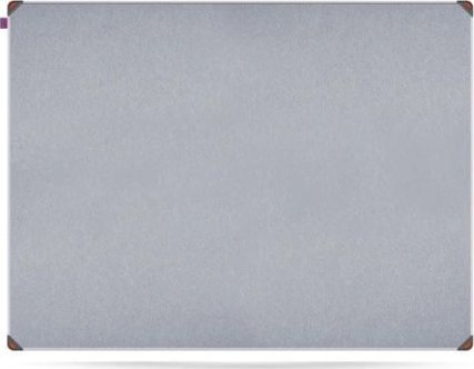Tabule MemoBe Felt MemoBe Idea Edge 120x90cm šedý hliníkový rám