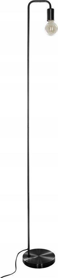 Atmosphera stojací lampa Moderní kovová stojací lampa, dekorativní lampa, lampa do obývacího pokoje, lampa do ložnice, stojací lampa, černá stojací lampa