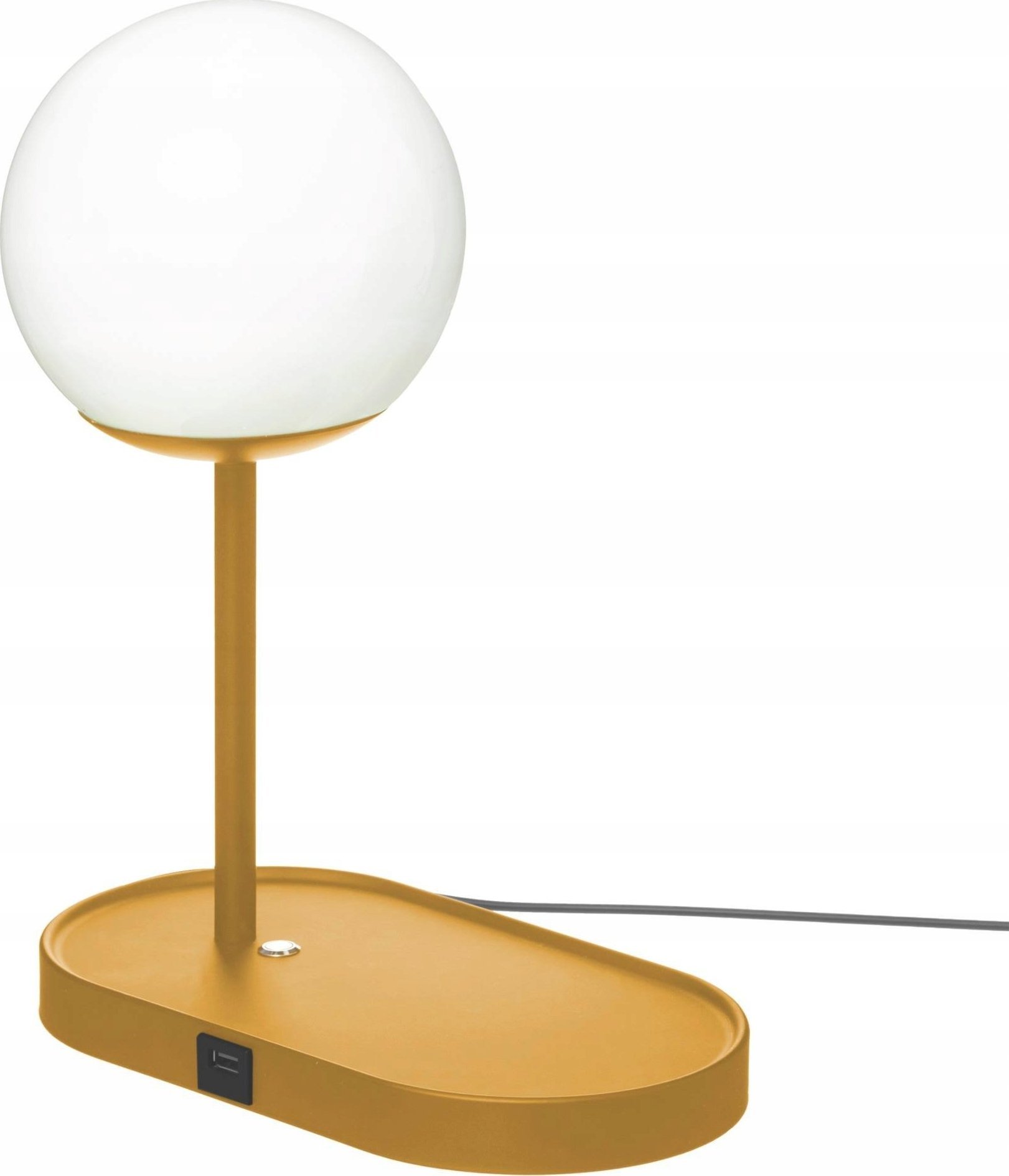 Barvy stolní lampy Atmosphera Stolní lampa, USB dobíjecí, žlutá