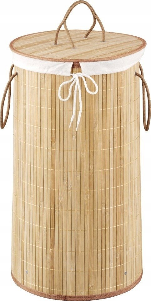 Koš na prádlo Zeller Bamboo, světle hnědý, 55 litrů, světle hnědý, ZELLER