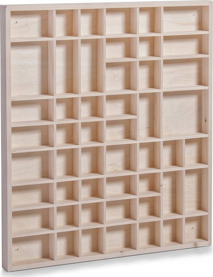 Zeller Dřevěná vitrína - sběratelská vitrína, ZELLER