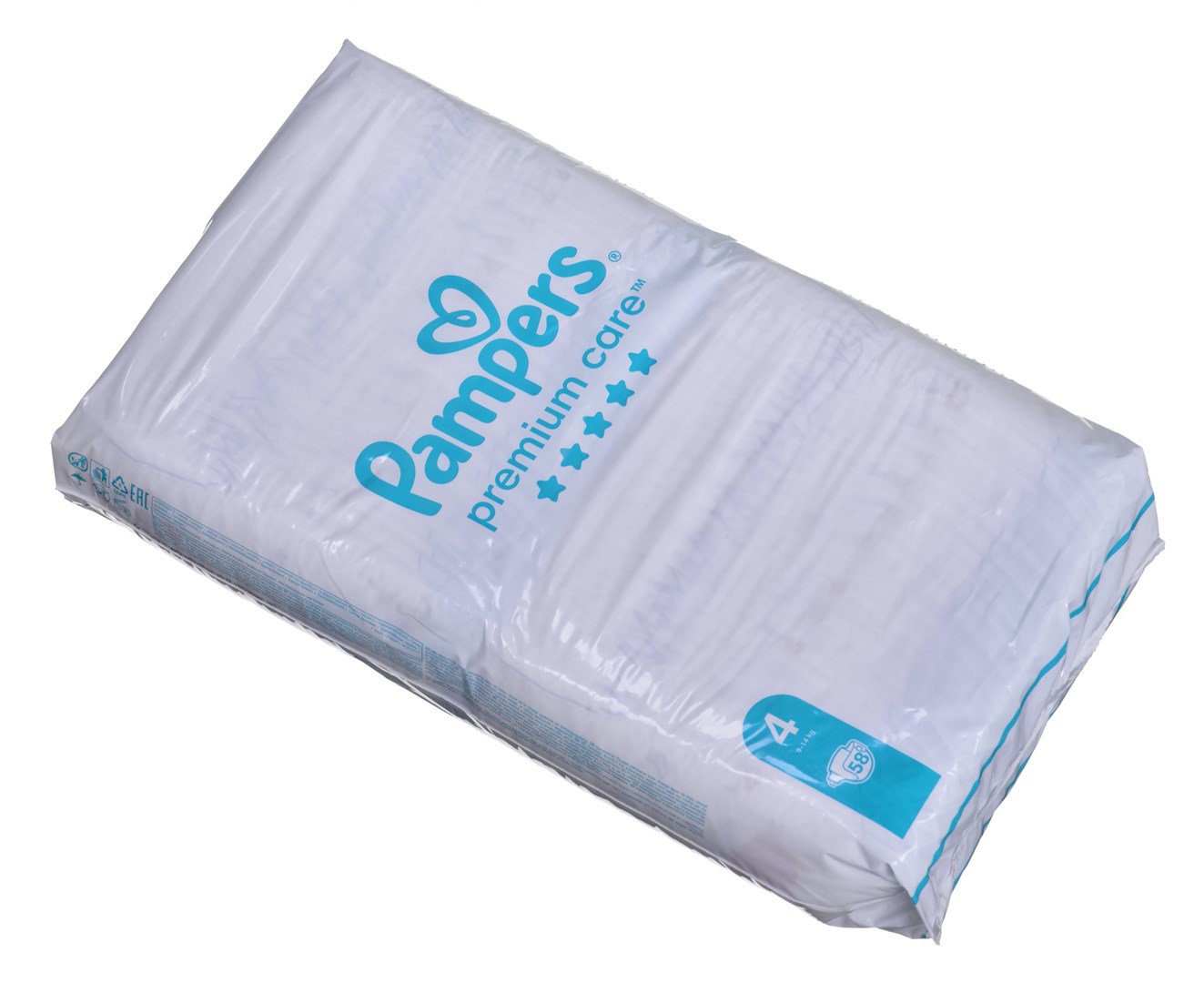 Pampers Premium Care 4, 9-14 kg, 174 PCS.
