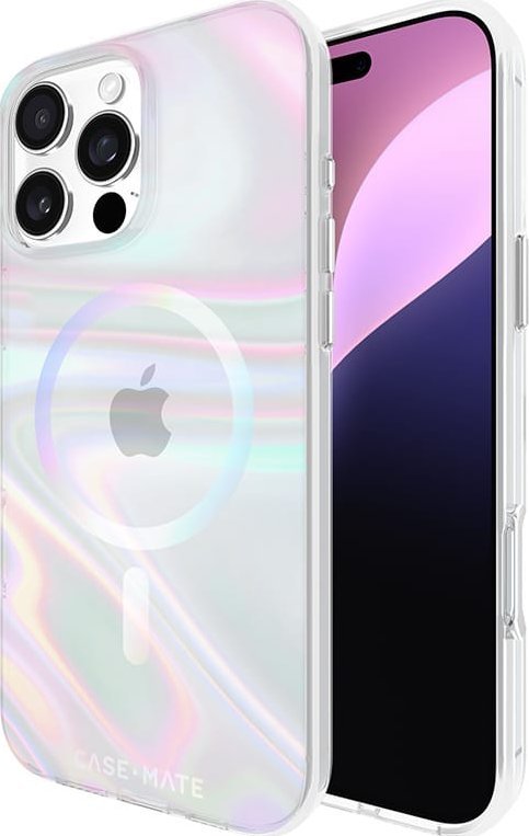 Case-Mate Case-Mate Soap Bubble MagSafe - iPhone 16 Pro Max Case (duhové)