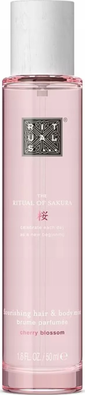 Alkotest RITUALS_Vlasová a tělová mlha Ritual of Sakura ?Třešeň a mléko 50ml