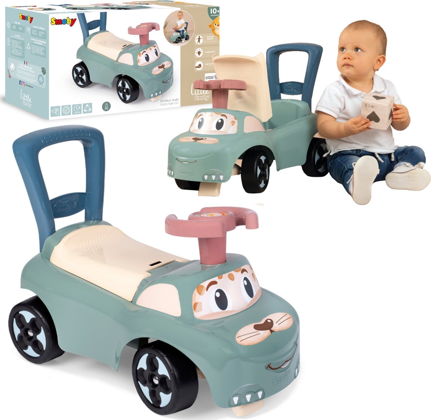 SMOBY Smoby 7600140503 pojízdný vůz, různé barvy