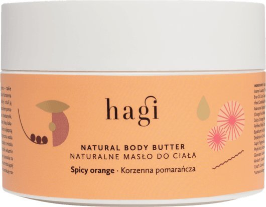 Hagi Tělové máslo Hagi s příchutí pomeranče 200ml