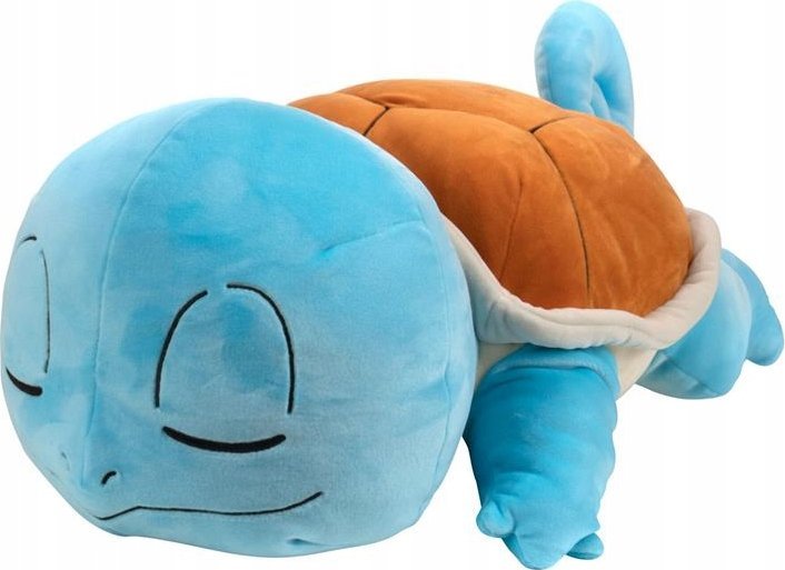 Jazwares Pokemon Squirtle Sleepy, plyš, 45 cm