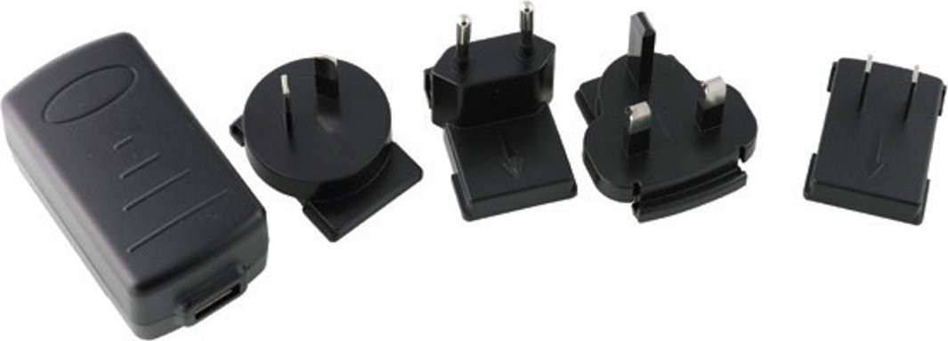 Honeywell Napájecí adaptér USB (5V, 2A), včetně zástrček pro EU, Velkou Británii, USA a Indii
