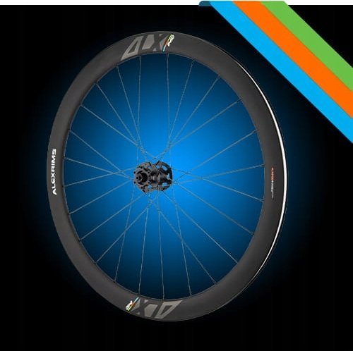 Cestné bicykle Alexrims ALEXRIMS ALX845D ROAD DISC, Karbón, 700C, 45mm kužeľ, Tubeless ready, Kotúčová brzda Centerlock, Tuhá os, Utesnené ložiská, Hmotnosť 1690g (NOVÉ)
