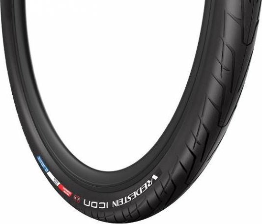 Vredestein Plášť na elektrokolo VREDESTEIN Icon, 28x2,20 (55-622), drát, TPI55, vložka proti proražení, černá + Reflex (NOVÁ)