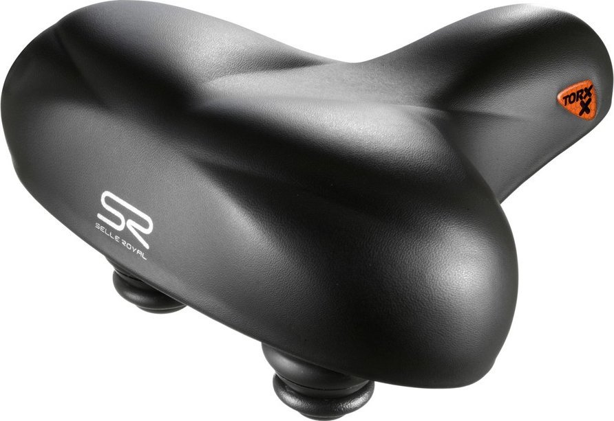 Selle Royal Sedlo SELLEROYAL PREMIUM RELAXED 90 stupňů TORX unisex gel + elastomery (NOVINKA 2023)