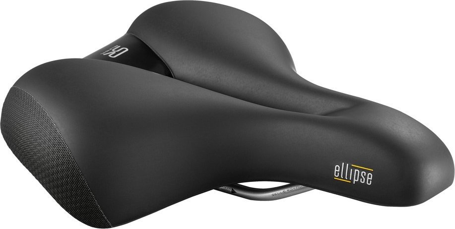 Selle Royal Sedlo SELLEROYAL PREMIUM RELAXED 90 stupňů ELLIPSE gel + elastomery unisex 638g (NOVINKA 2024)