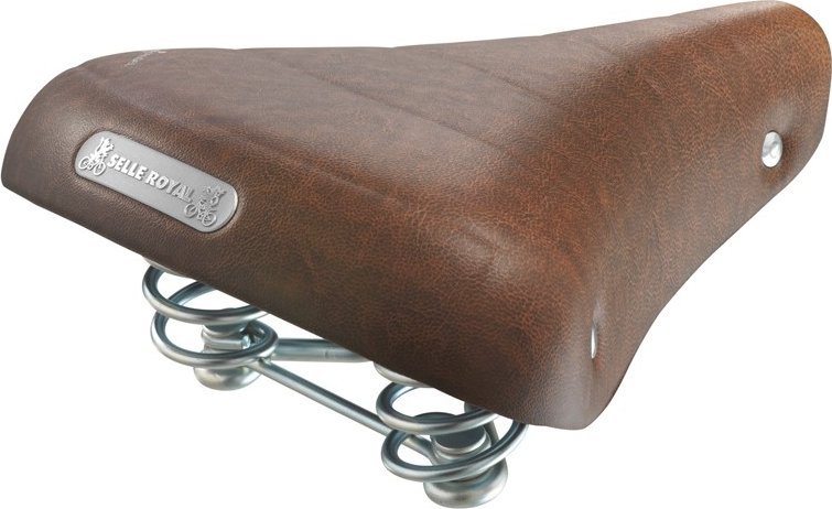 Selle Royal Sedlo SELLEROYAL CLASSIC RELAXED 90st. ONDINA BROWN unisex gel + pružiny (NOVINKA 2024)