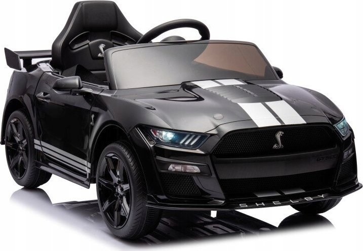 Lean Cars Vozidlo na baterie Ford Mustang GT500 Shelby Black