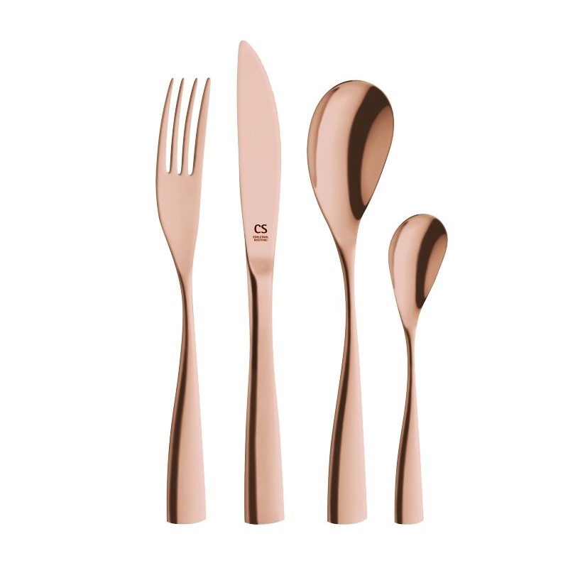 Sada CS SOLINGEN příborů nerez 24 ks Bocholt Rosegold CS-080181