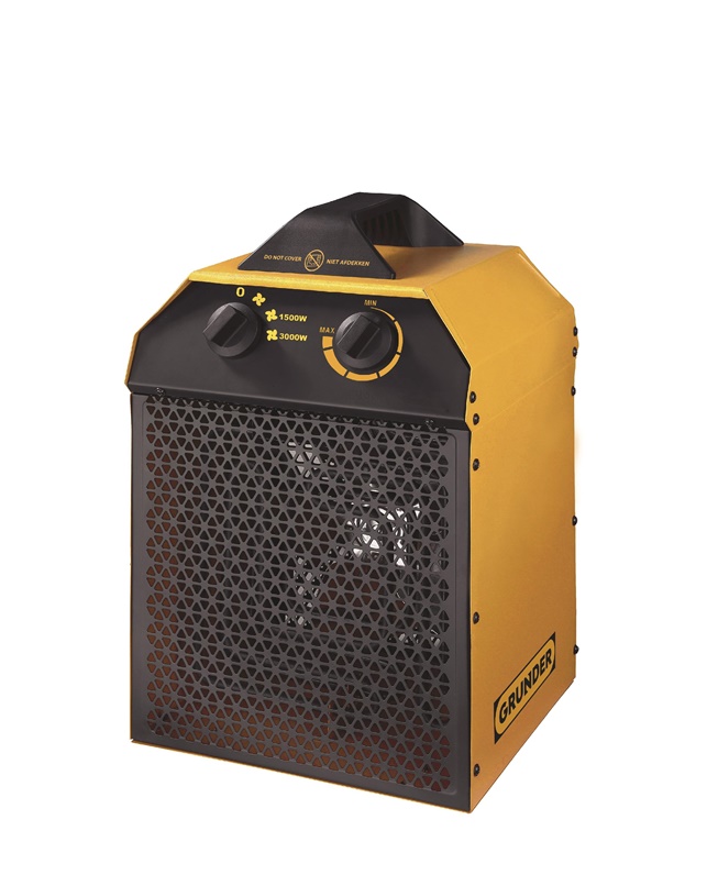Elektrický ohřívač GRUNDER LIH-10A, 3 kW