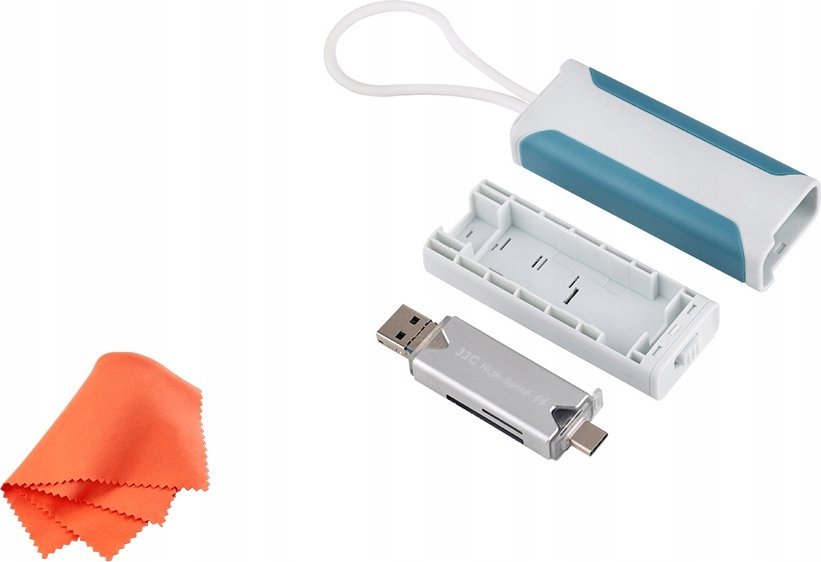 JJC Pouzdro Pouzdro na paměťové karty JJC MCR-STM5WB s čtečkou karet USB 3.0