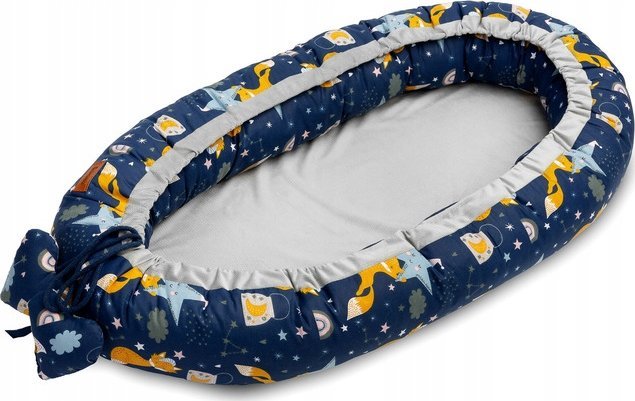 Sensillo COCOON VELVET NAVY NAVY FOXES 80x45
